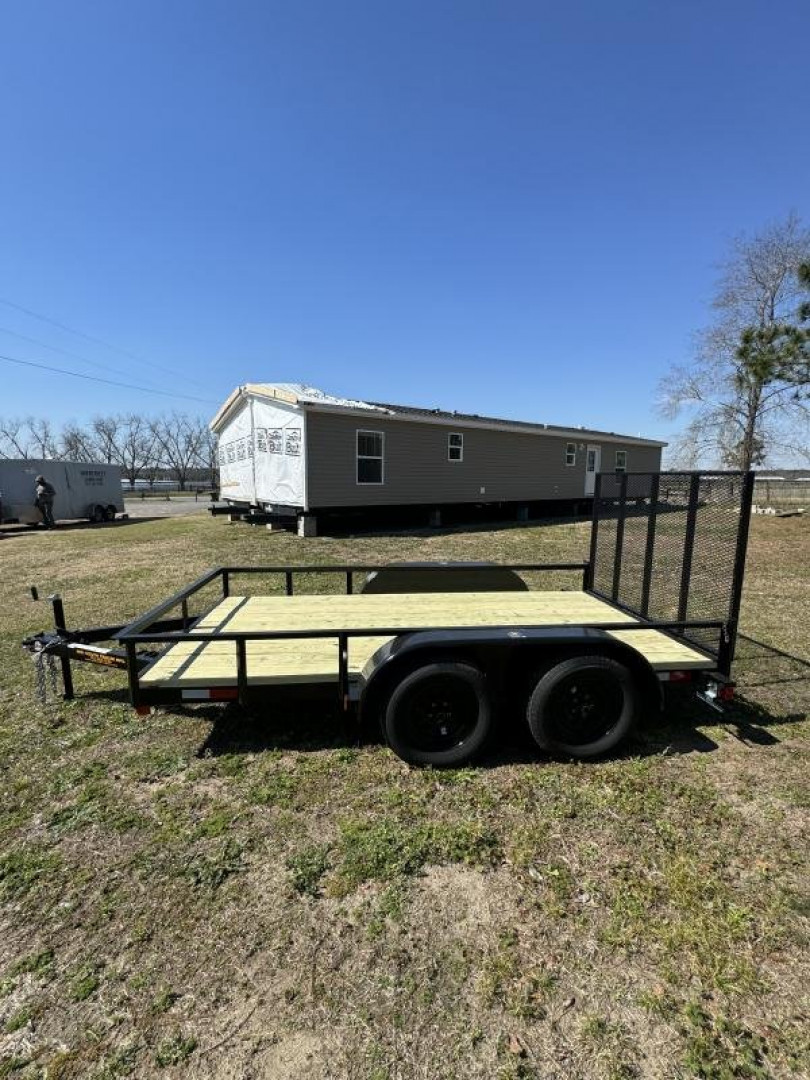 New 2025 Mid-South Trailers MFG 6x12TA Utility Trailer Tube Frame Utility Trailer