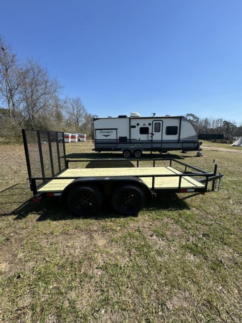 New 2025 Mid-South Trailers MFG 6x12TA Utility Trailer Tube Frame Utility Trailer
