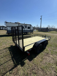 New 2025 Mid-South Trailers MFG 6x12TA Utility Trailer Tube Frame Utility Trailer