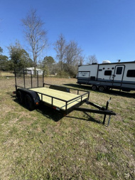 New 2025 Mid-South Trailers MFG 6x12TA Utility Trailer Tube Frame Utility Trailer