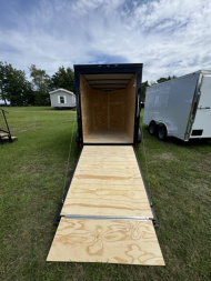 New 2025 ANVIL 5x8SA BLACKOUT POLYCOR 6' TALL Cargo / Enclosed Trailer