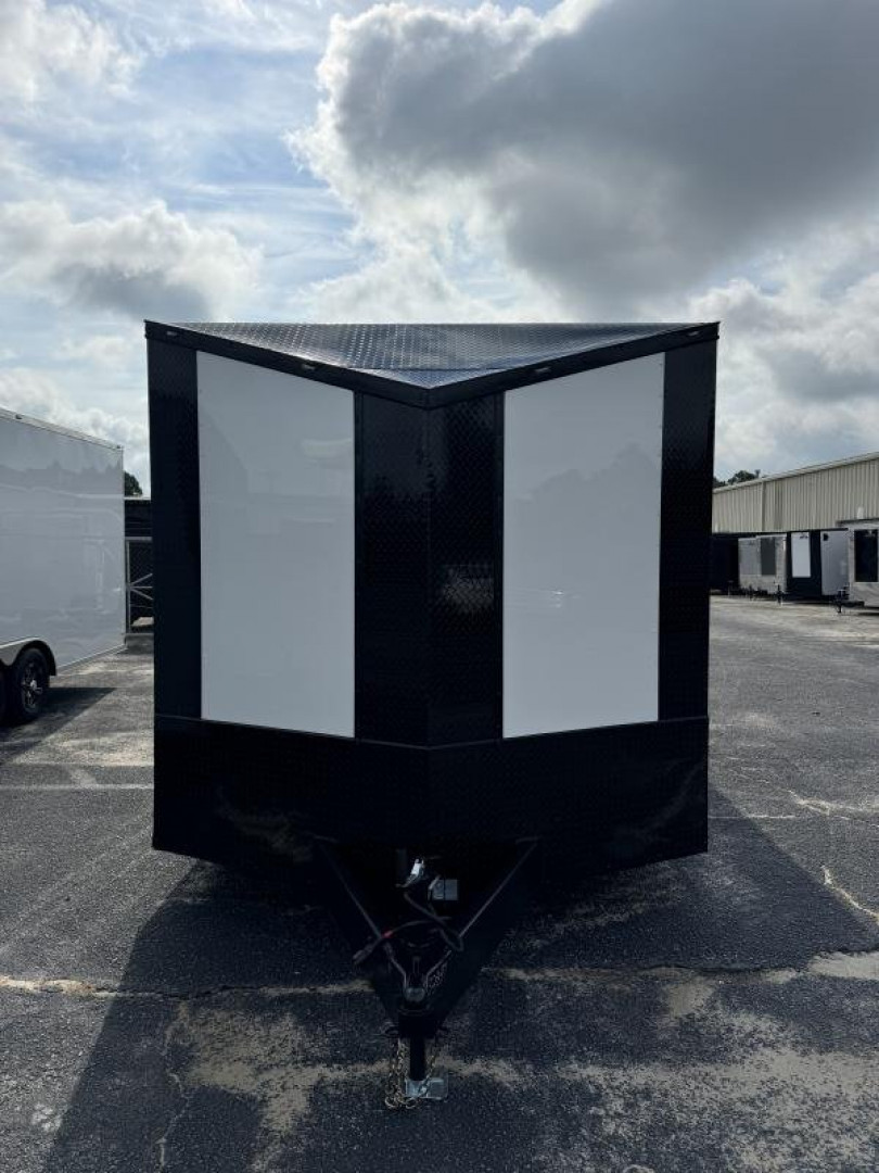 New 2025 ANVIL 8.5x28TA3 Rear Spoiler / PolyCor / Blackout Package Cargo / Enclosed Trailer
