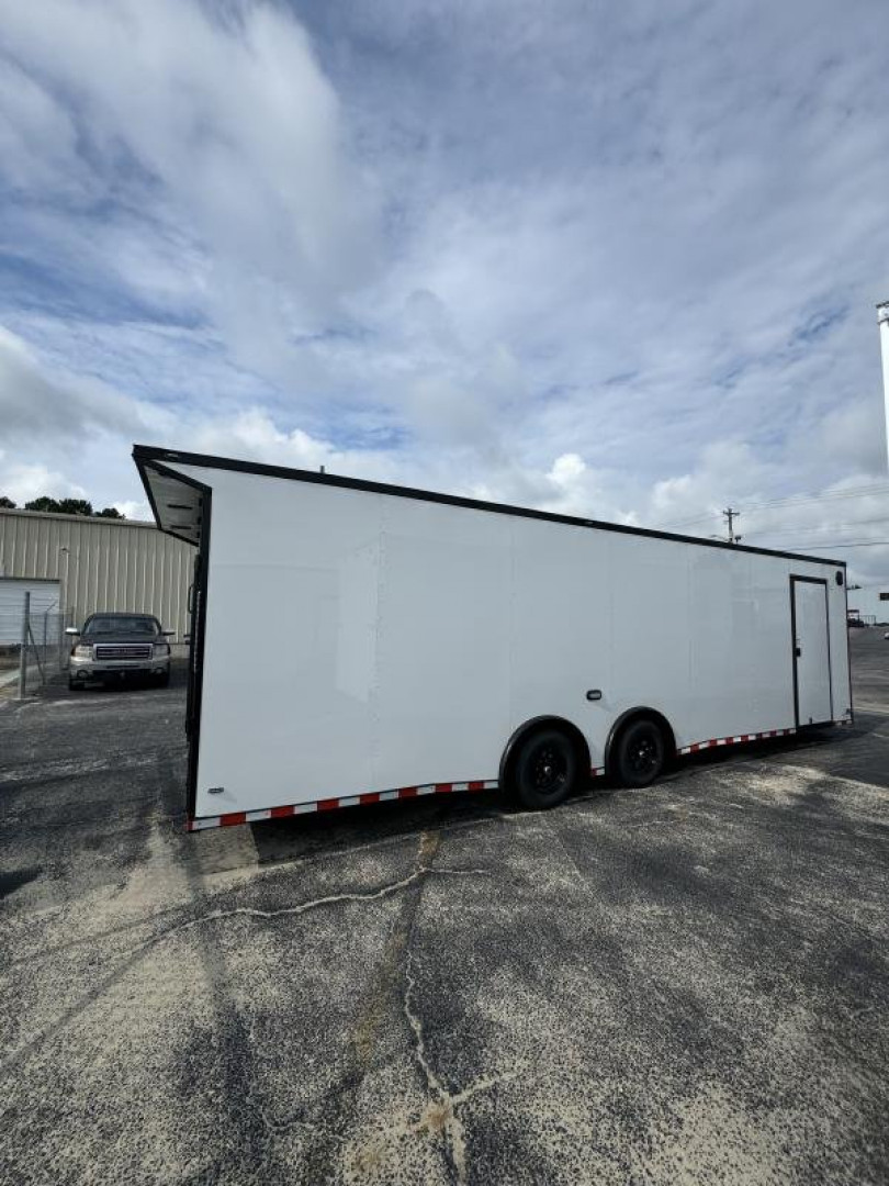 New 2025 ANVIL 8.5x28TA3 Rear Spoiler / PolyCor / Blackout Package Cargo / Enclosed Trailer