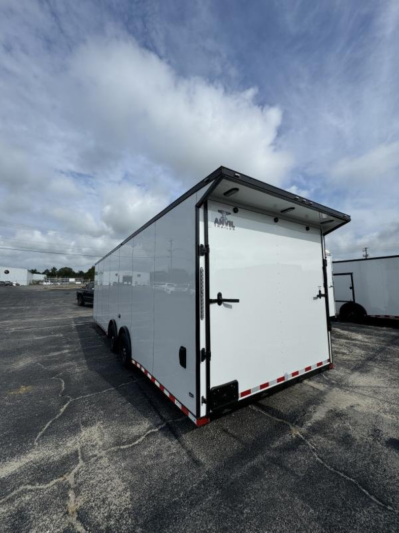New 2025 ANVIL 8.5x28TA3 Rear Spoiler / PolyCor / Blackout Package Cargo / Enclosed Trailer