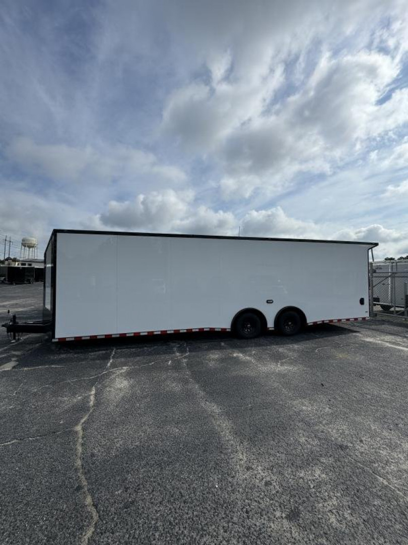 New 2025 ANVIL 8.5x28TA3 Rear Spoiler / PolyCor / Blackout Package Cargo / Enclosed Trailer