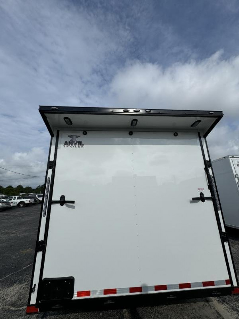 New 2025 ANVIL 8.5x28TA3 Rear Spoiler / PolyCor / Blackout Package Cargo / Enclosed Trailer