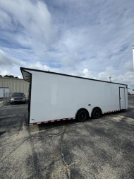 New 2025 ANVIL 8.5x28TA3 Rear Spoiler / PolyCor / Blackout Package Cargo / Enclosed Trailer