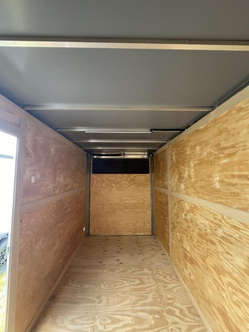 New 2026 NationCraft Trailers 6x12SA ALUMINUM FRAME / PolyCor / SCREWLESS / 7' int height Cargo / Enclosed Trailer