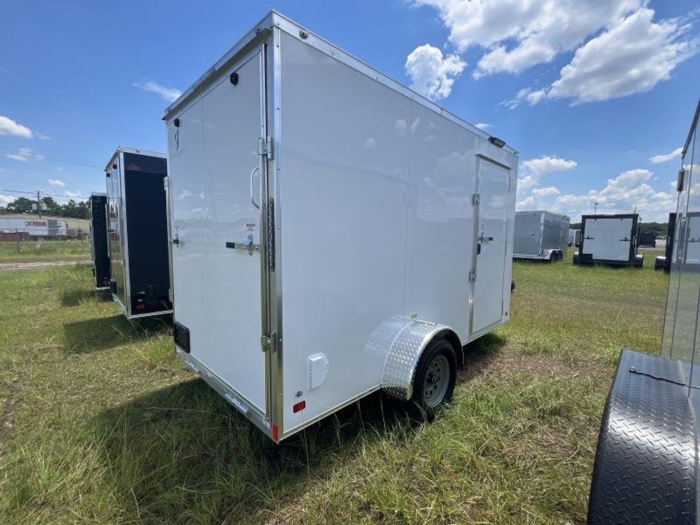 New 2026 NationCraft Trailers 6x12SA ALUMINUM FRAME / PolyCor / SCREWLESS / 7' int height Cargo / Enclosed Trailer