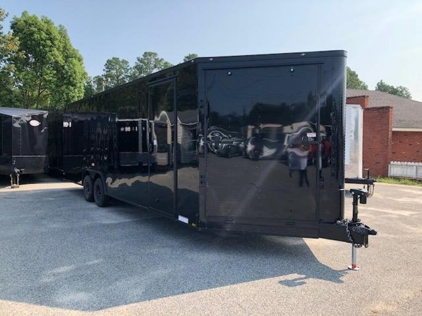 New 2025 Diamond Cargo 8.5x26 Snowmobile Trailer