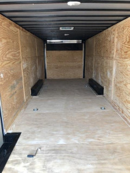 New 2025 Diamond Cargo 8.5x26 Snowmobile Trailer