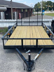 New 2025 Mid-South Trailers MFG 6x12SAU Utility Trailer