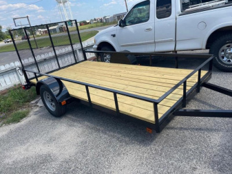 New 2025 Mid-South Trailers MFG 6x12SAU Utility Trailer