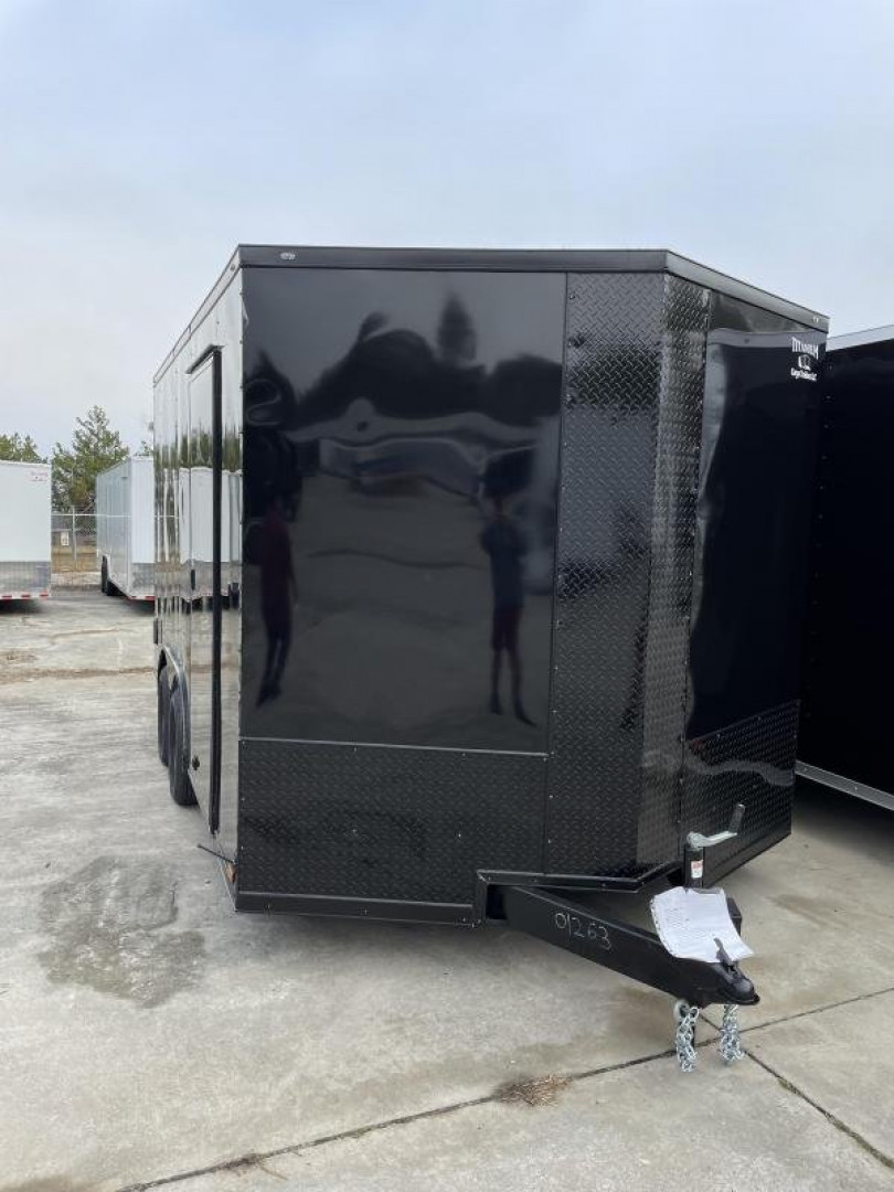 New 2025 Titanium 8.5x14TA Blackout Edition Cargo / Enclosed Trailer