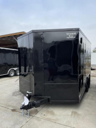 New 2025 Titanium 8.5x14TA Blackout Edition Cargo / Enclosed Trailer