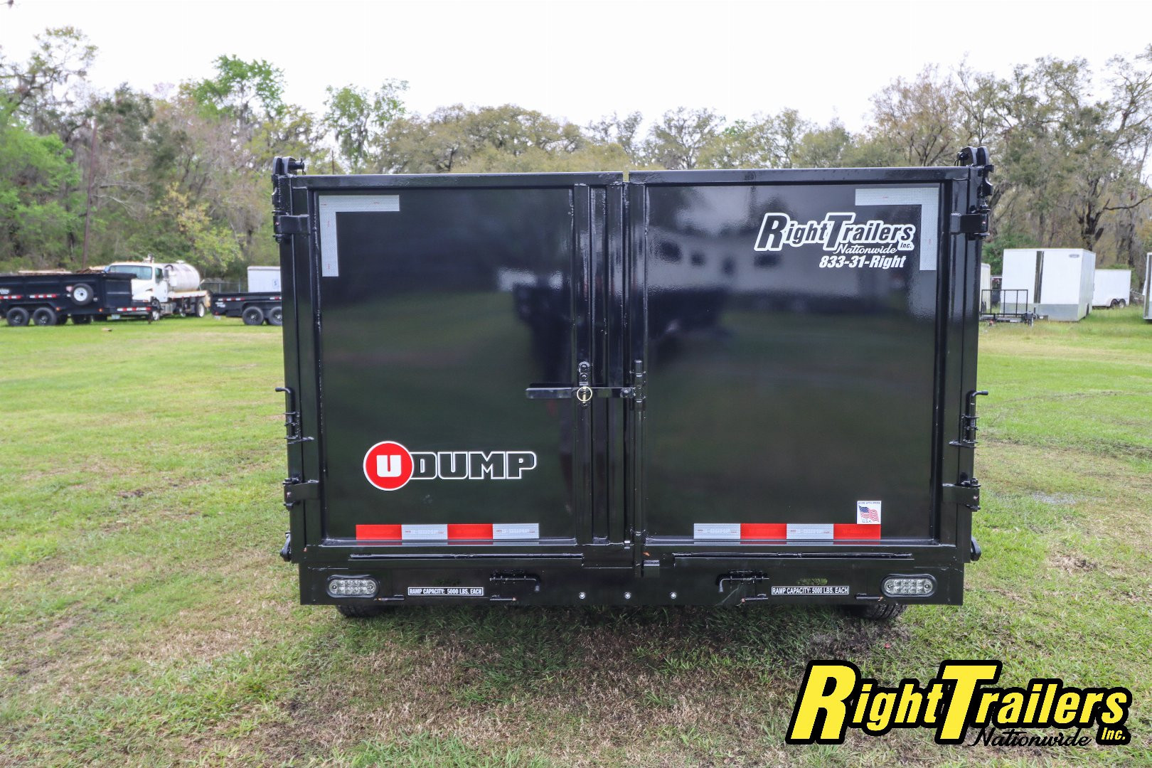 New 2025 7X16 U-DUMP Dump Trailer