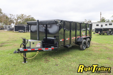 New 2025 7X16 U-DUMP Dump Trailer