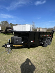 New 2025 Mid-South Trailers MFG 7x14x48 Dump Trailer