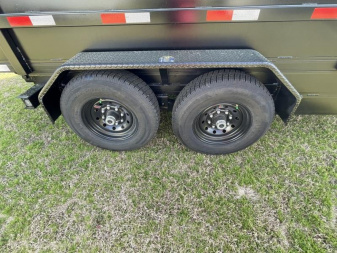 New 2025 Mid-South Trailers MFG 7x14x48 Dump Trailer
