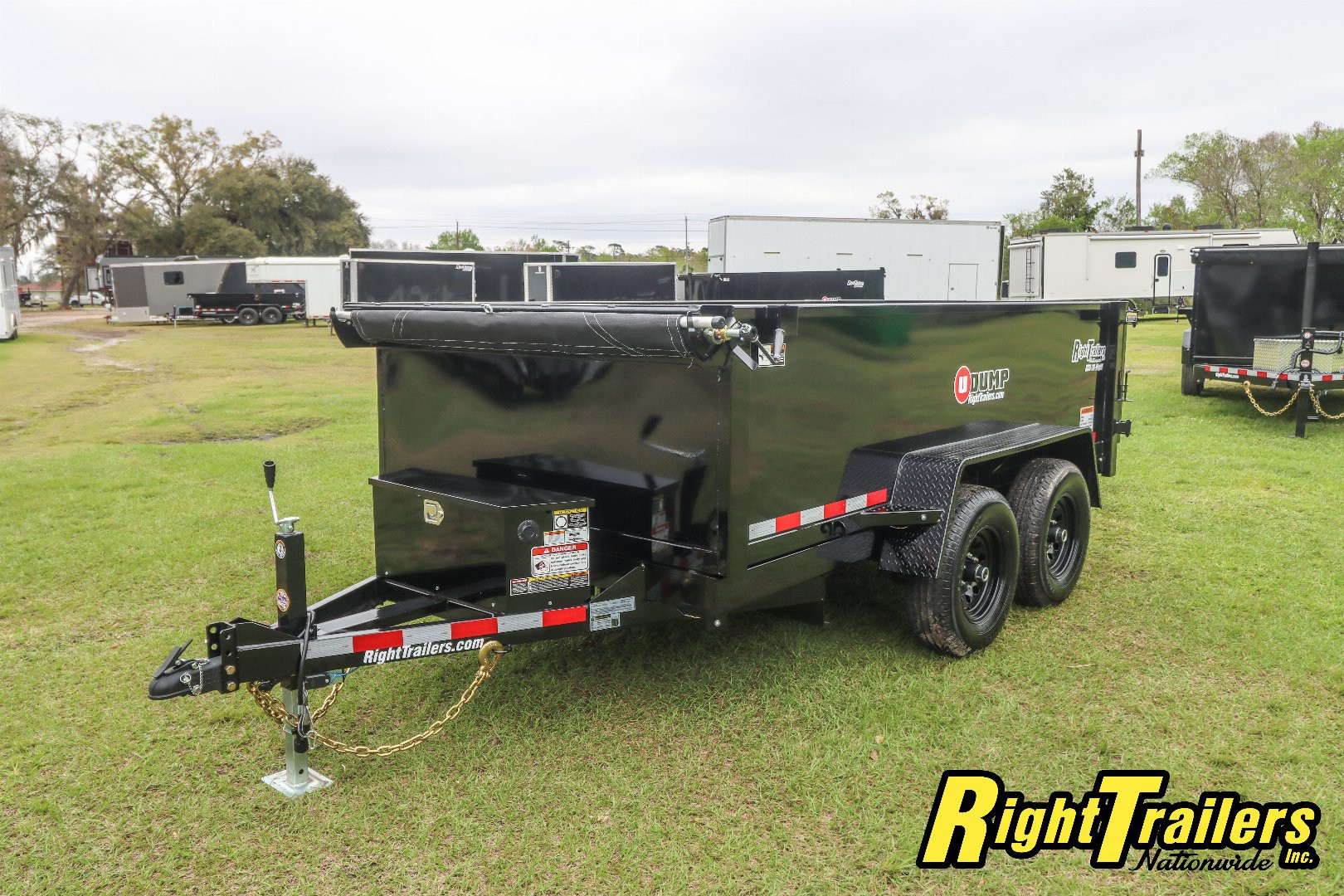 New 2025 6X12 U-Dump Dump Trailer