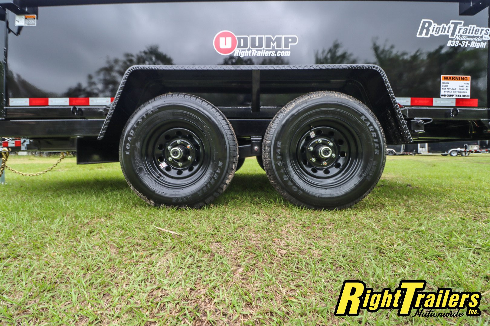 New 2025 6X12 U-Dump Dump Trailer