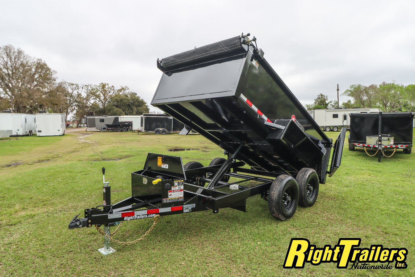 New 2025 6X12 U-Dump Dump Trailer