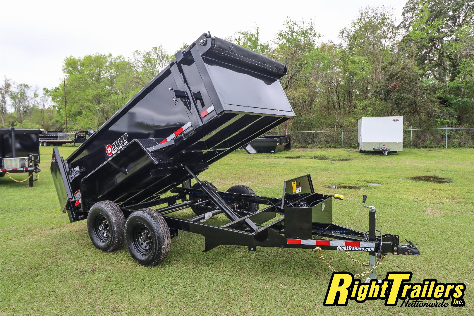 New 2025 6X12 U-Dump Dump Trailer