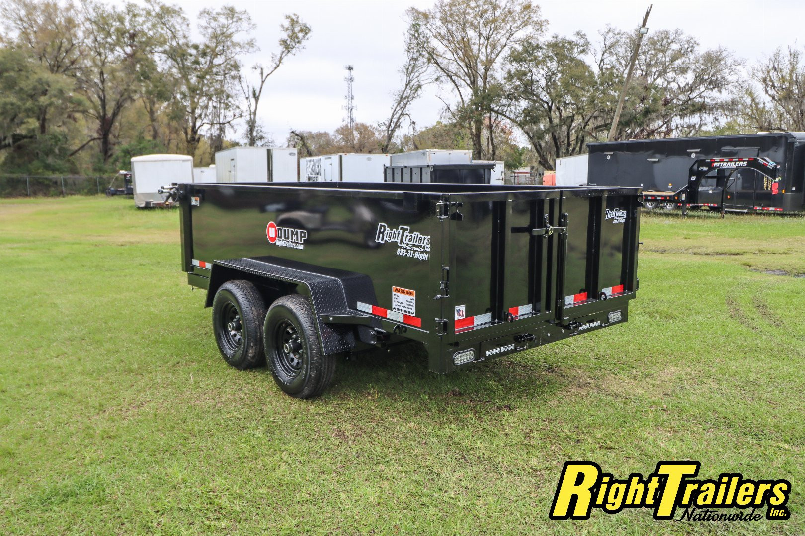 New 2025 6X12 U-Dump Dump Trailer