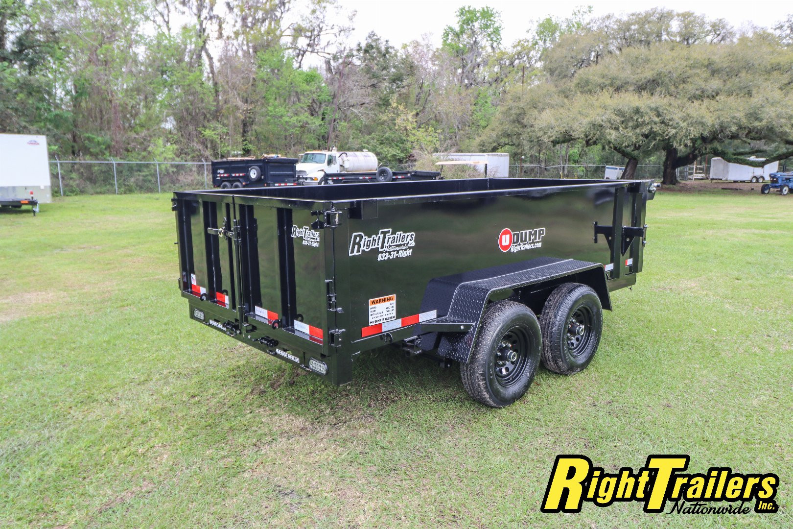 New 2025 6X12 U-Dump Dump Trailer