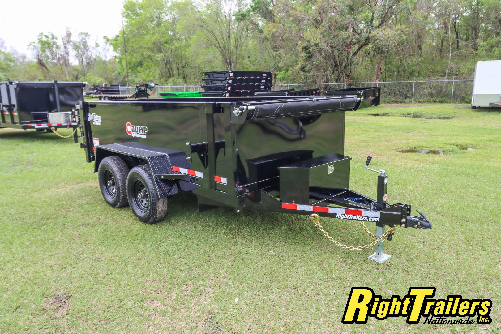 New 2025 6X12 U-Dump Dump Trailer
