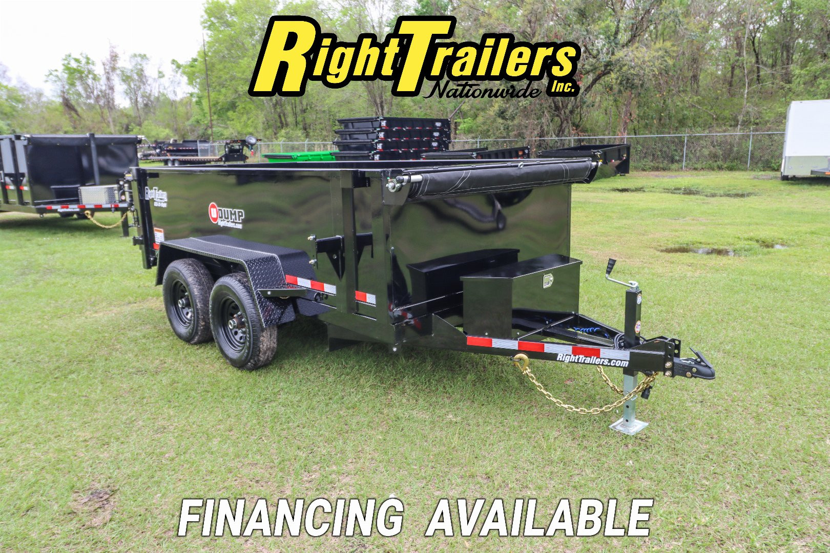New 2025 6X12 U-Dump Dump Trailer