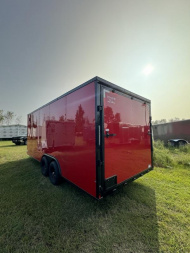 New 2025 Titanium 8.5x20TA3 7' RED Blackout Cargo / Enclosed Trailer