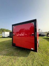 New 2025 Titanium 8.5x20TA3 7' RED Blackout Cargo / Enclosed Trailer