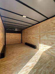 New 2025 Titanium 8.5x20TA3 7' RED Blackout Cargo / Enclosed Trailer