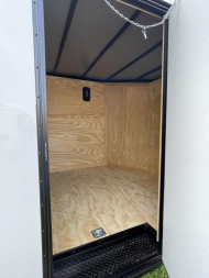 New 2025 Titanium 8.5X24TA3 7' POLYCOR WHITE Cargo / Enclosed Trailer