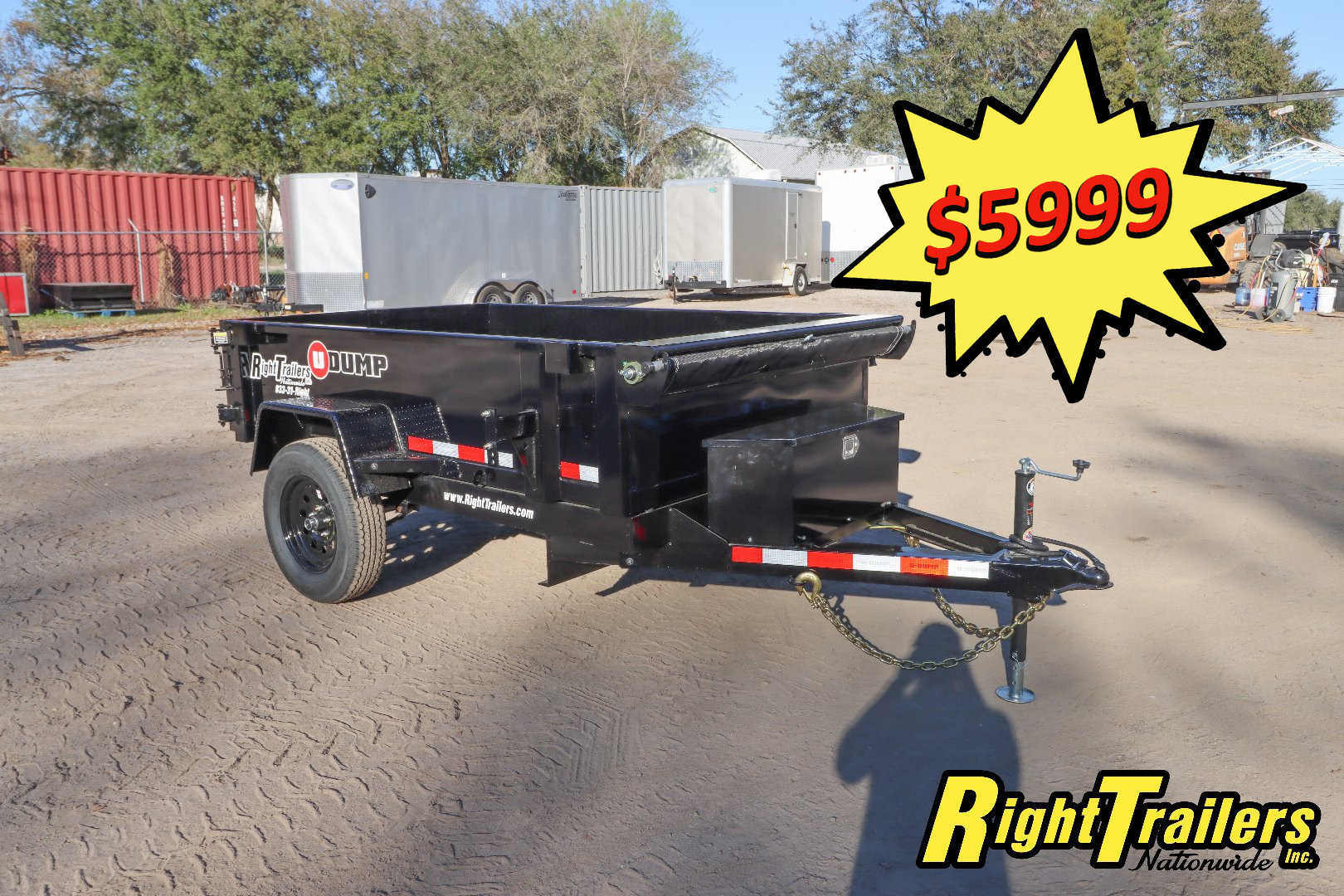 2025 5×8 Dump Trailer