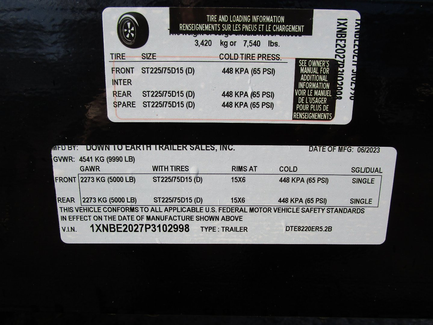 New 2024 Down 2 Earth Trailers Equipment Trailer