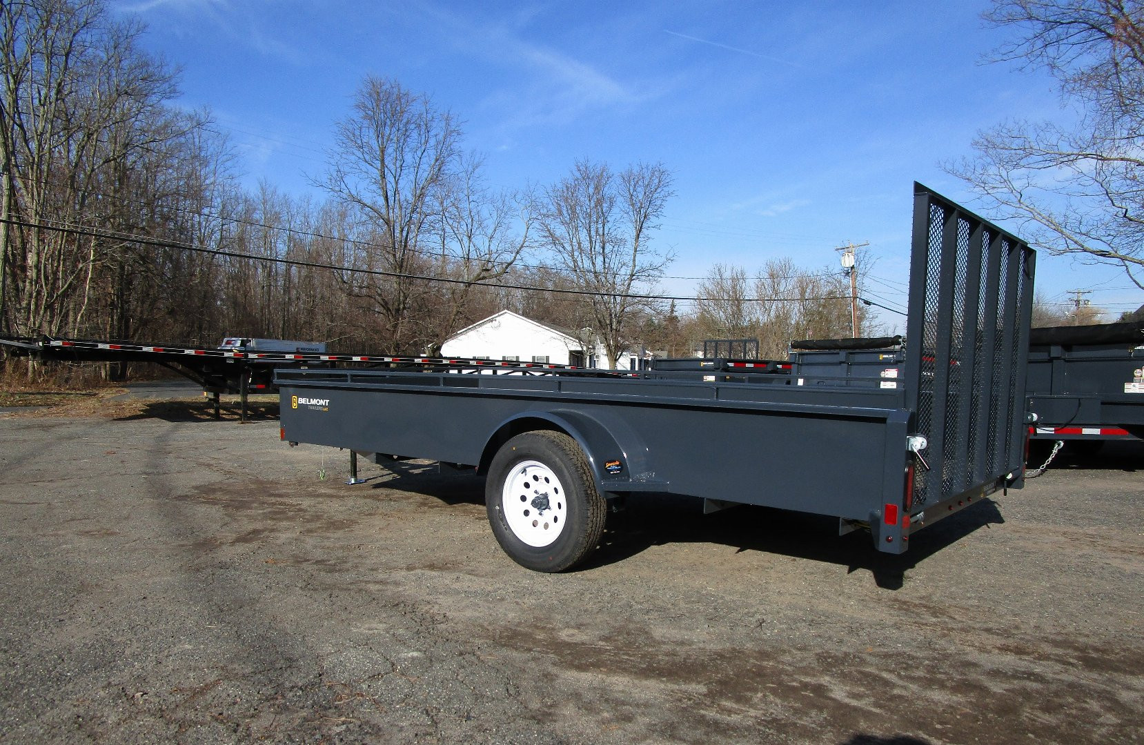 New 2025 Belmont UT614SS Utility Trailer