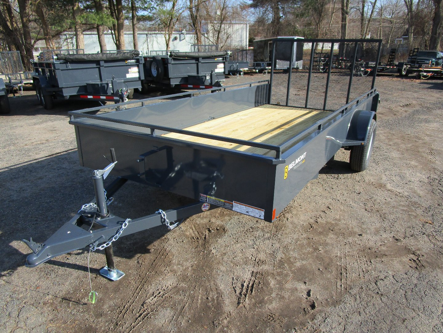 New 2025 Belmont UT614SS Utility Trailer