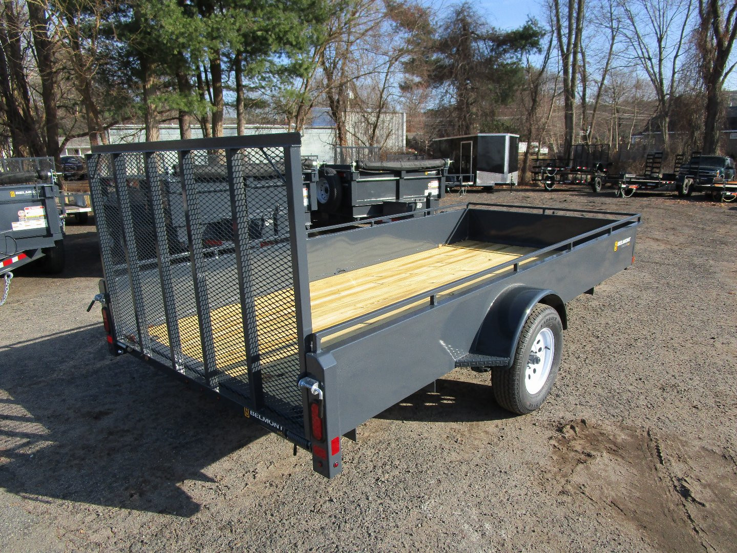 New 2025 Belmont UT614SS Utility Trailer