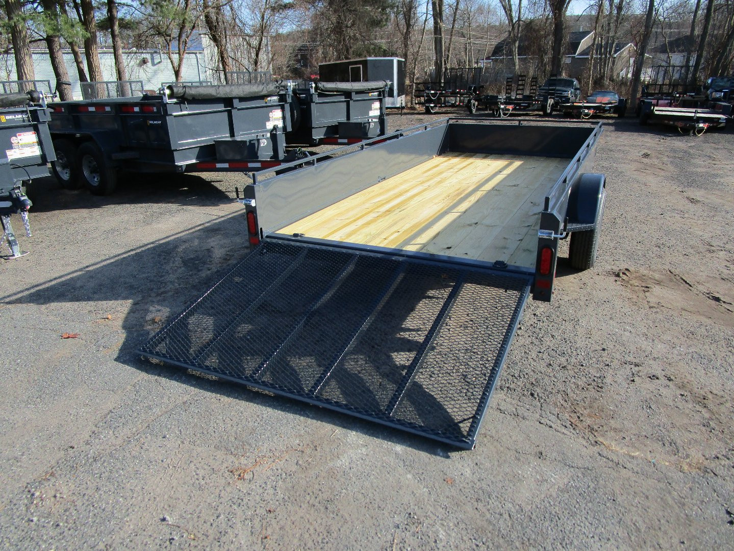 New 2025 Belmont UT614SS Utility Trailer
