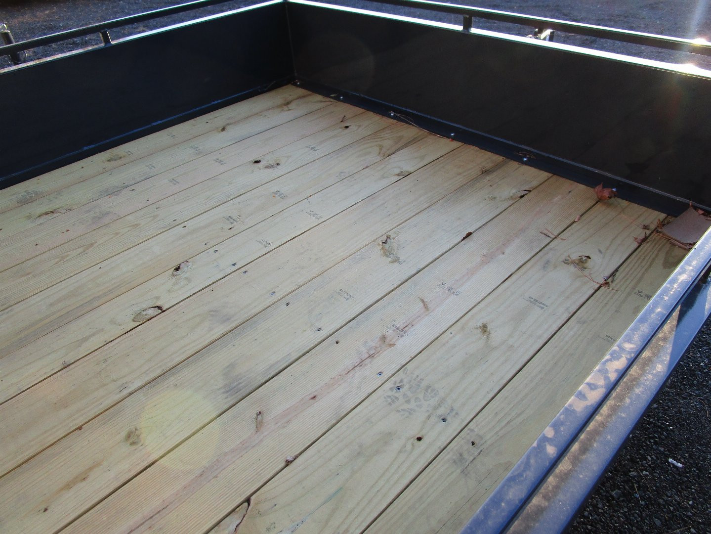 New 2025 Belmont Landscape Trailer 82X14 Solid Side