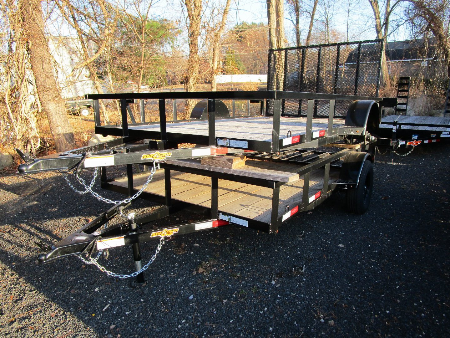 New 2023 Down 2 Earth Trailers 8212DTE Utility Trailer