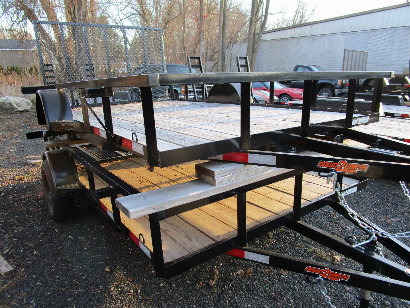 New 2023 Down 2 Earth Trailers 8212DTE Utility Trailer