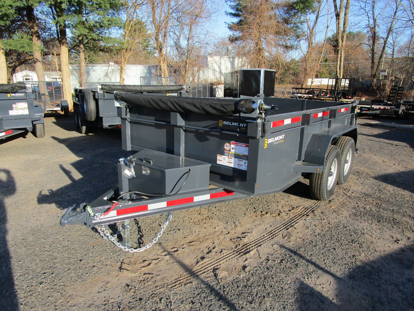 New 2025 72X12-12K Belmont Dump Trailer