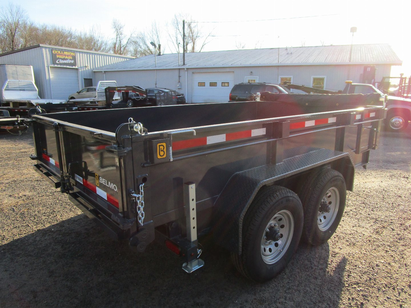 New 2025 Belmont Dump Trailer 7X12 DTL8112-14K