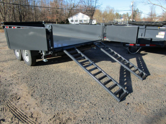 New 2025 Belmont Dump Trailer 7X12 DTL8112-14K