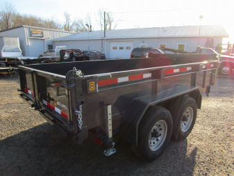 New 2025 Belmont Dump Trailer 7X12 DTL8112-14K