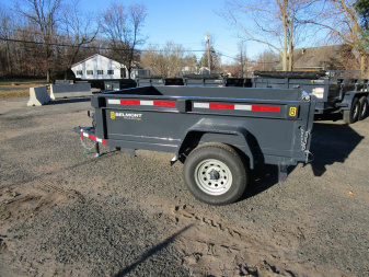 New 2025 Belmont 5X8 Dump Trailer