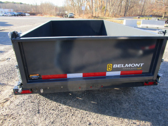 New 2025 Belmont 5X8 Dump Trailer